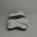Memory Foam Pillows, Cervical Pillow for Neck and Shoulder Pain Relief, Ergonomic Contour Bed Pillow, Soft for Side Sleep Stomach Sleeping and Back Sleeper (Queen Size-24.8''Lx14.96''Wx5.78''H, Grey)
