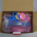 FLSEPAMB Balloon Pump, Electric Balloon Pump,Portable Dual Nozzles Electric Balloon Air Pump 110V 600W, Electric Balloon Inflator with Tying Tool, Colored Ribbons for Party Decoration