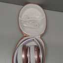 ZIHNIC Bluetooth Headphones Over-Ear, Foldable Wireless and Wired Stereo Headset Micro SD/TF, FM for Cell Phone,PC,Soft Earmuffs &Light Weight for Prolonged Wearing(Rose Gold)