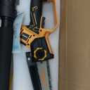 2-IN-1 Cordless 8-Inch Pole Saw & Chainsaw for De-WALT 20V MAX Battery - 1200W Brushless Motor, Total Reach of Max 15.9 FT, Lightweight, 8"&6"Electric Pole Saws for Tree Trimming Pruning (Tool Only) (Yellow (Battery and Charger Not Included))