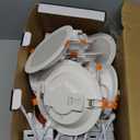 Recessed Lighting 6 Inch RGBCW Color Changing Canless LED Recessed Ceiling Light with Junction Box,16W 1350LM LED Downlight Dimmable by Remote Control, Memory, 3 Modes, Delayed Light Off, 12Pack