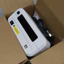 Bluetooth Thermal Label Printer, Shipping Label Printer for 4x6 Shipping Packages & Small Business, Compatible with IOS, Android, Windows and Mac, Widely Used for eBay, Amazon, Shopify, USPS (White)