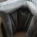 BFPETHOME Dog Beds for Large Dogs, Orthopedic Dog Bed for Medium Large Dogs,Big Waterproof Couch Dog Pet Bed with Removable Washable Cover (36"l x 27"w x 6.5"th, Grey)