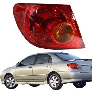 WFLNHB Left Side Tail Light Replacement for Toyota Corolla 2005-2008 Rear Tail Light Lamp Assembly 8156002290 TO2800154 Driver Side