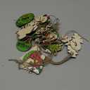 36pcs Christmas Tree Decorations - Wood Christmas Tree Hanging Ornament Holiday Xmas Ornaments Christmas Decorations Decor Home Indoors (36pcs)