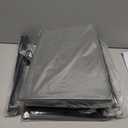 Under Bed Storage with Wheels, 2 Pack 75L Underbed Large Storage Bins with Lid, Adjustable Rolling Storage Containers for Clothes, Shoes, Blankets (Grey)