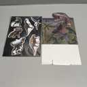 SietDESEO Valentines Cards Box for Kids Dinosaur Valentines Cards for Kids Classroom Exchange School Valentines Mailbox with 30 Dinosaur Cards