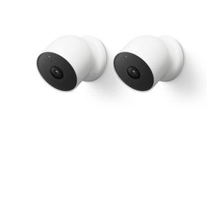 Google Nest Cam Outdoor or Indoor, Battery - 2nd Generation - 2 Count (Pack of 1)
