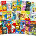 24 Pack Small Coloring Books for Kids Ages 4-8, 2-4 - Bulk Coloring Bundle Classroom Rewards, Prizes, PreK Kindergarten Party Favors with Disney, Nick, More | Mini Activity Books for Boys, Girls