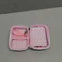 Comecase Carrying & Protective Case for Digital Camera, for CAMKORY/for Kodak Pixpro FZ45 FZ55/for Canon PowerShot ELPH 180/190 / for Sony DSCW800 DSCW830 Cameras for Travel - Pink