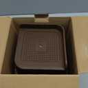 Bed Risers Furniture Risers Heavy-Duty Rectangular Adjustable Block Lift to 3 inches and 4.3 inches Desk, Sofa, Chair Legs, Refrigerator, Washing Machine Support up to 4000 pounds (2 layer(3inches), Square-brown-4 Pack)