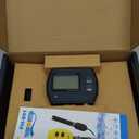 2-in-1 Combo pH & Temperature Meter Water Quality Tester Replaceable BNC pH Electrode for Aquariums Hydroponics Tanks Aquaculture Laboratory