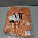 VIISHOW Women's Turtleneck Sweater Long Sleeve Cozy Warm Sweater Casual Lightweight Soft Pullover Jumper Tops (Orange, S)