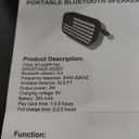 Orbit Innovations Portable Bluetooth Speakers, Wireless Bluetooth Speaker, Deep Bass (USA Flag)