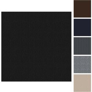 CUCOS Carpet Tiles Peel and Stick, Squares Carpet Floor Tile 12 x 12, Soft Padded Carpet Tiles, Self Adhesive Carpet 20 Tiles Per box/20Sq Ft (Black)