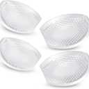 Silicone Bra Inserts 2 Pairs, Breathable Beast Enhancers Add 1-2 Cups, Waterproof Push up Gel Pads for Swimsuit Dress Bra