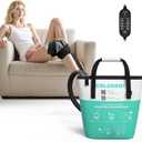 COLDSOOT Cold Therapy Machine w/Timer, Compact and Portable Ice Machine for Knee After Surgery, Knee Replacement Recovery System, Cryotherapy Pain Relief w/Compression Pad for Shoulder, Hip and Ankle