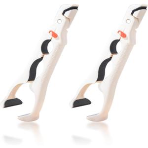 2 Pack 3-In-1 Hot Plate Gripper, Hot Plate Gripper Tool for Oven Bowl Handling and Home Cooking