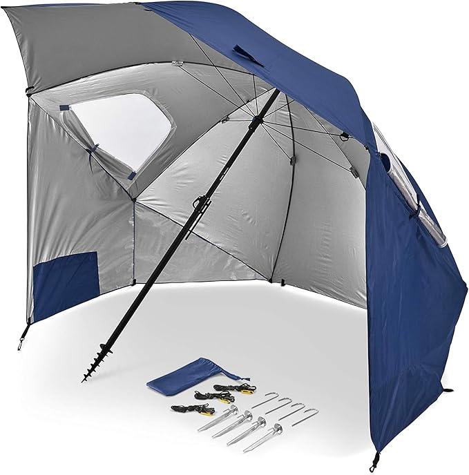 Sport-Brella Premiere XL UPF 50+ Umbrella Shelter for Sun and Rain Protection