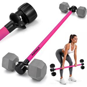 Dumbbell Barbell Converter Bar, Dumbbell to Barbell Converter for Home Gym