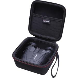 LTGEM Adults & Kids Binoculars Case - Compatible with Occer 12x25 & Aurosports 10x25 Compact Binoculars - High Powered Easy Focus (Case Only)