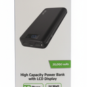 ZGEAR 20,000 mAh High Capacity Power Bank With LCD Display
