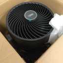 DREO Fan for Bedroom, 12 Inches, 70ft Powerful Airflow, 25db Quiet Table Air Circulator Fans for Whole Room, 120 Adjustable Tilt, 3 Speeds, Desktop Fan for Home, Office, Kitchen (Black)
