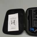 FOKE Back Shaver for Men, Ultra-Wide 1.8" T-Shaped Head, Travel Case, LED 4 in 1 Mens Back Shaver Rechargeable with Long Handle, Safety Lock, IPX7, Multi-Functional Back Trimmer for Men, (Steel Blue)