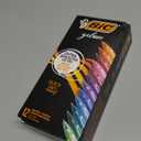 BIC Gelocity Quick Dry Assorted Colors Gel Pens, Medium Point (0.7mm), 12-Count Pack, Retractable Gel Pens With Comfortable Full Grip