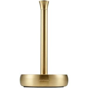 simpletome Heavy Duty Paper Towel Holder Countertop Prevent Kitchen Paper from Unraveling (Brushed Gold)