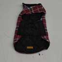 Kuoser Waterproof Dog Coat, Reversible Dog Jacket for Medium Dogs, Adjustable Durable Doggie Winter Coat Warm Puppy Cold Weather Apparel from Small to Large Breed, Red M (Medium (Pack of 1))