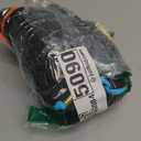 Blooming Jelly Womens High Waisted Bikini Sets Drawstring Tummy Control Swimsuits Crisscross Tie Back Bathing Suit (Medium, New Black B3)