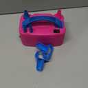 Balloon Pump Electric, Portable Automatic Dual Nozzle Inflator 110V 600W with Tying Tools for Birthday Gender Reveal Baby Shower Balloons Party Decorations (Rose Red)