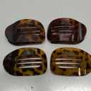 4-Pack Duckbill Hair Clips for Women,Flat Claw Design,Solid Color,Casual Elegant for Thick or Thin Hair,Suitable for All Hair Lengths