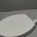 KOHLER 20111-0 Brevia, Slow Close Toilet Seat, Round Toilet Seat, Grip-Tight Bumpers Quick-Attach Hardware, White