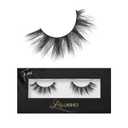Lilly Lashes 3D Milan Faux Mink Strip Eyelashes, False Eyelashes Dramatic Look, Reusable False Lashes, Fake Lashes Pack, Lash Strips with Luxury Silk Like Fibers, No Lash Glue Included