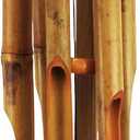 MUMTOP Bamboo Wind Chimes, Outdoor Wooden Wind Chime with Amazing Deep Tone for Garden, Patio, Home or Outdoor Decor