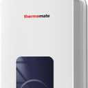 thermomate Mini Tank Water Heater Electric, ES250B 2.5 Gallon Point of Use Under Sink Water Heater, 120V Corded Wall or Floor Mounted, UL Listed