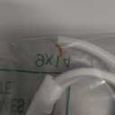 3FT Ultra Flat Plug Extension Cord Power Strip with 3 Outlets, Patented Detachable Ultra-Thin Outlet Cover Concealer & Ultra-Flat Plug, Max. 13A 125V 1625W ETL Listed, White Color