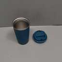 17oz Travel Coffee Cups Insulated Mug Thermal Tumbler to Go with Lid Leak Proof Reusable Stainless Steel Coffee Mug Spill Proof for Hot and Iced Cold Drinks (Blue, 510ml) (17.2 Ounces)