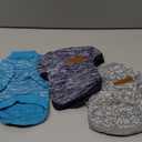 3 Pack Dog Sweaters for Small Dogs Girl Boy Winter Fleece Clothes Warm Soft Dog Sweatshirt Outfit for Dogs Cats Pet Apparel (XXS (Back: 7.8",Chest: 11.8", 2.2-3.5lbs), Navy Blue+Grey+Light Blue)