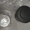 Nessus Reusable Pod Kit for Nespresso Pods Vertuo, Reuse Old Coffee Pods for Nespresso Vertuo: 100 Pcs Aluminum Foil Seal Lid, Holder, Brush, Refillable Vertuo Plus Next Capsule Machine(No Pods Come) (Black)