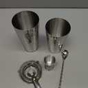 Cocktail Shaker, 27OZ Martini Shaker, Drink Shaker, Cocktail Shaker Set 6 Pcs,Boston Shaker, Bar Set, Cocktail Strainer, Bar tools, Bartender Kit, Stainless Steel Double Measuring Jigger, Mixing Spoon