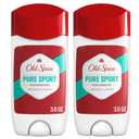 Old Spice Antiperspirant Deodorant For Men, High Endurance, 24/7 Sweat Defense & Odor Protection, 24/7 Freshness & Lasting Scent, Pure Sport Scent, 3.0 oz (Pack of 2)