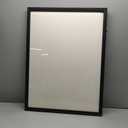 Jersey Frame Display Case-Jersey Display Shadow Box- Lockable Jersey Frame with 2 Wall Hangers and UV Resistant Acrylic-Display Case for Football Baseball Basketball Jersey-Black, Wood