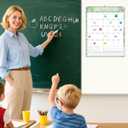 4 x Gannyfer 2026 Calendar, 14" x 11" Floral 2026 Wall Calendar, 18 Months from Oct. 2025 to Mar. 2027, Magnetic Fridge Calendar, Perfect for Home, School, Office (3 Stickers Included) (colorful)