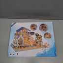 Miniature House Kit, Dollhouse Kit, Miniature Kit, DIY Mini House Building Kit for Adult, Beach House