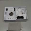 Lymphatic Drainage Massager & Anti Cellulite Massage Tool, Helps Reduce Stretch Marks & Cellulite, for Legs, Arms & Belly, Body Sculpting Machine with Microcurrent & Red-Light & Heat & Vibration (White)