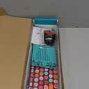 Wireless Keyboard and Mouse Combo, Retro Typewriter Keyboard with Round Keycaps, 2.4GHz USB Cute Wireless Keyboard Mouse for Computer, Desktop, Laptop and Computer (Black-Colorful)