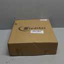 Dog Cat Playpen, Pet Puppy Portable Playpens for Outdoor Travel Crate, Indoor After Surgery Use, Foldable Dog Kennel Tent for Rabbit or Small Animals and Tent Stakes (Brown, Large)